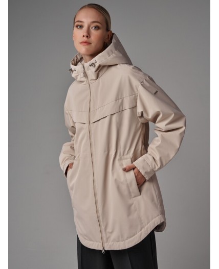 Плащ женский бежевый