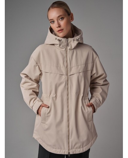 Плащ женский бежевый