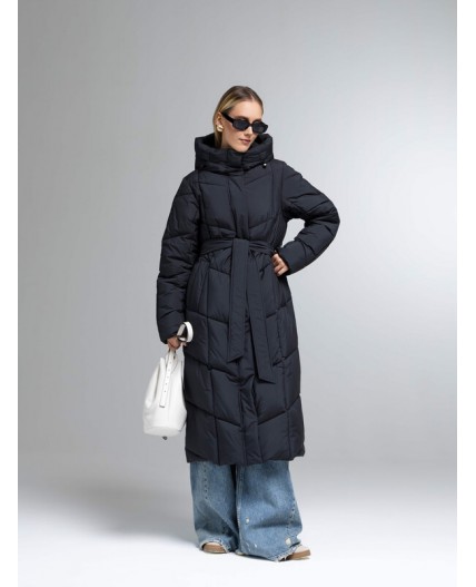 Пуховик женский черный