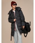 Пуховик женский черный