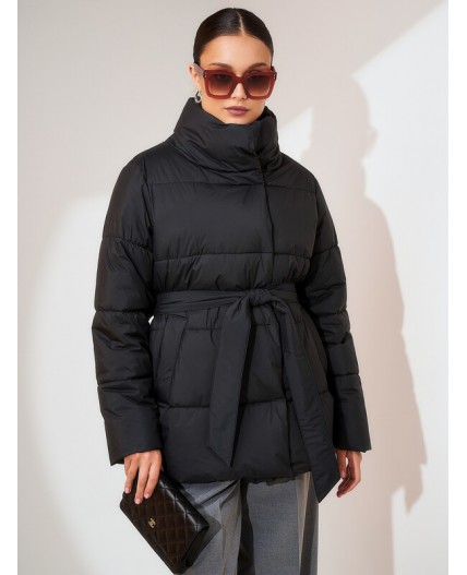 Пуховик женский черный
