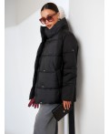 Пуховик женский черный