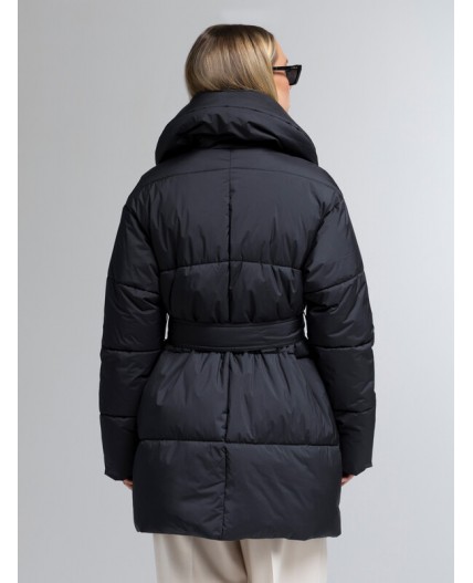 Пуховик женский черный