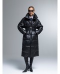 Пуховик женский черный