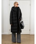 Пуховик женский черный