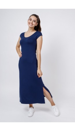 Платье:жен. МОДЕЛЬ 11 Темно-синий