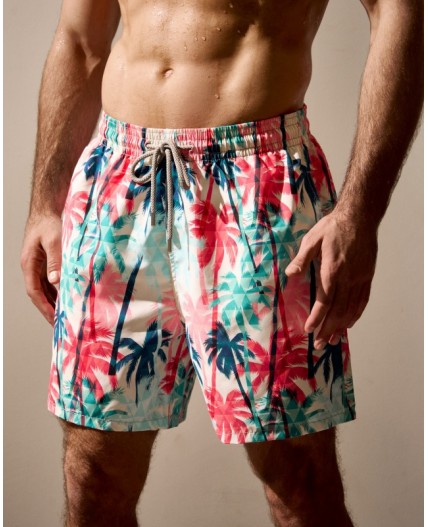 Пляжные шорты:муж. МОДЕЛЬ 1 Palm vintage