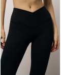 Леггинсы спортивные:жен. МОДЕЛЬ 9 Черный