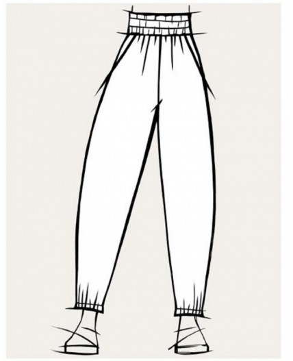 Брюки:жен. МОДЕЛЬ 53 Канна