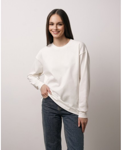 Лонгслив:ув. МОДЕЛЬ 6 Молочный