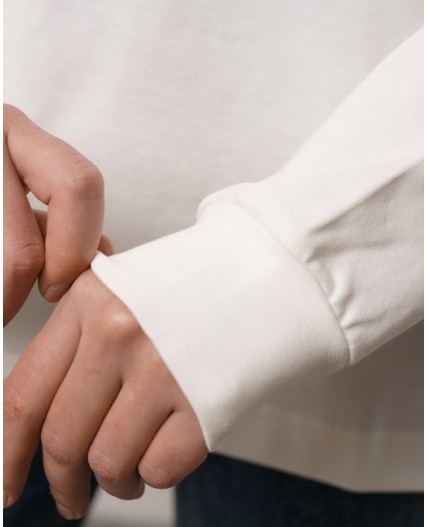 Лонгслив:ув. МОДЕЛЬ 6 Молочный