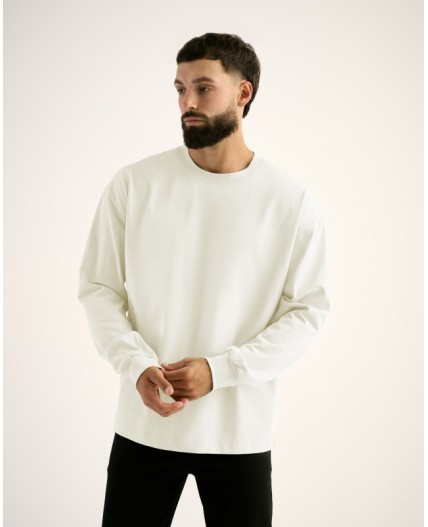 Лонгслив:ув. МОДЕЛЬ 6 Молочный