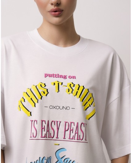 Футболка:ув. МОДЕЛЬ 2 Белый