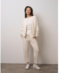 Костюм толстовка/брюки:жен. МОДЕЛЬ 4 Экрю