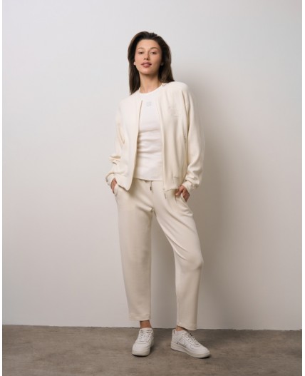 Костюм толстовка/брюки:жен. МОДЕЛЬ 4 Экрю