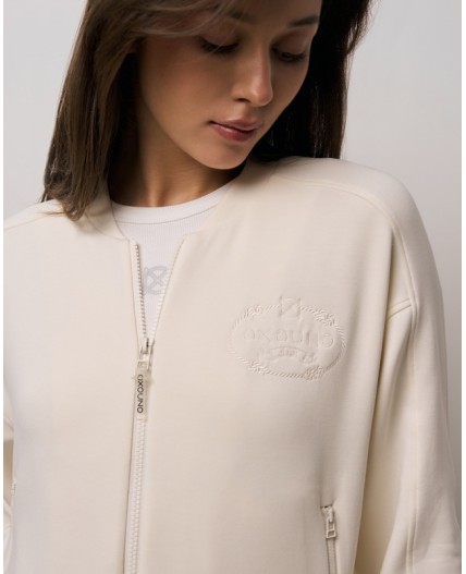 Костюм толстовка/брюки:жен. МОДЕЛЬ 4 Экрю