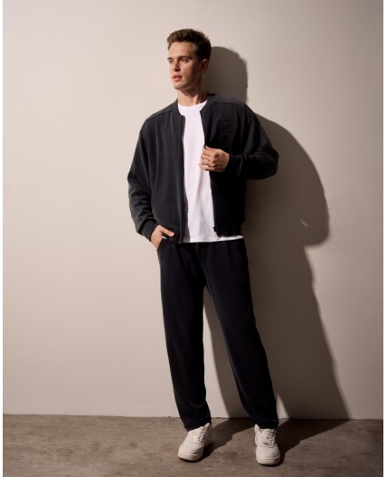 Костюм толстовка/брюки:муж. МОДЕЛЬ 1 Графит