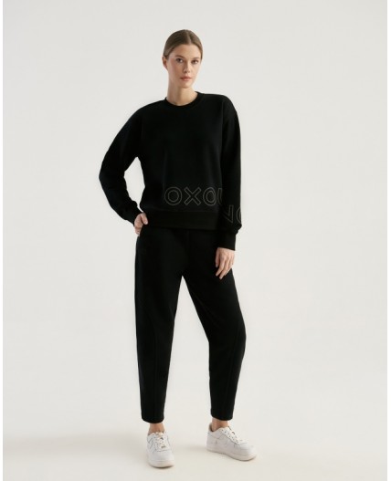 Свитшот:жен. МОДЕЛЬ 23 Черный