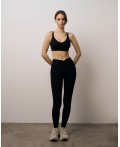 Топ спортивный:жен. МОДЕЛЬ 5 Черный