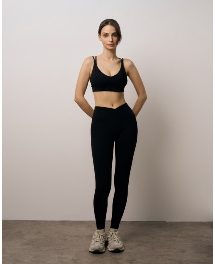 Топ спортивный:жен. МОДЕЛЬ 5 Черный