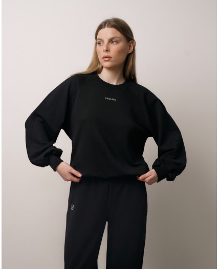 Свитшот:жен. МОДЕЛЬ 31 Черный