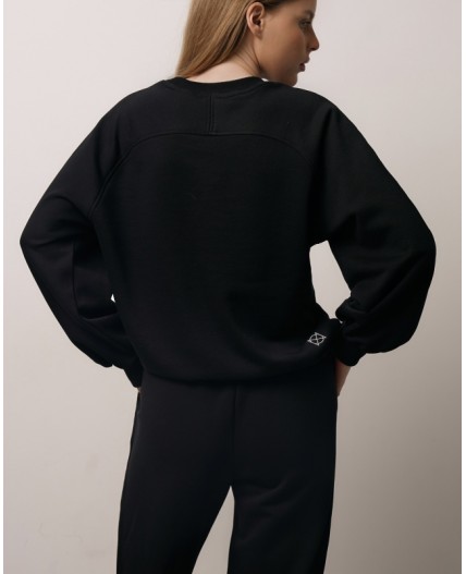 Свитшот:жен. МОДЕЛЬ 31 Черный