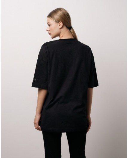 Футболка:ув. МОДЕЛЬ 3 Черный