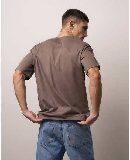 Футболка:муж. МОДЕЛЬ 18 Мокко