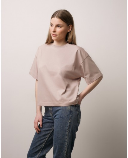 Футболка:жен. МОДЕЛЬ 60 Капучино