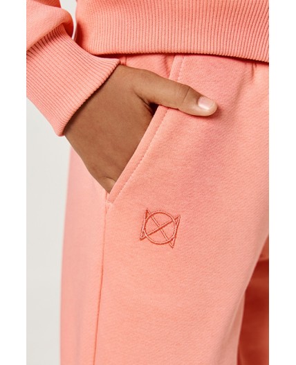 Костюм худи/джоггеры:дев. МОДЕЛЬ 3 Персик