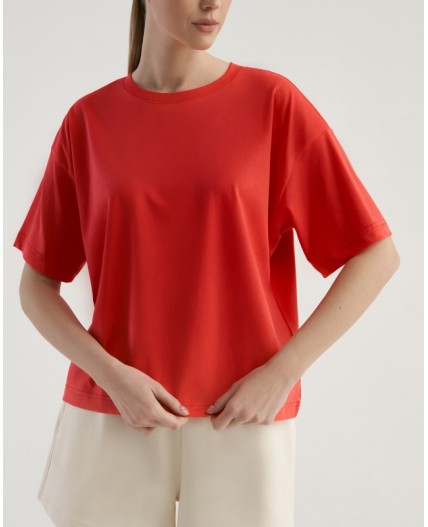 Футболка:жен. МОДЕЛЬ 29 Гибискус