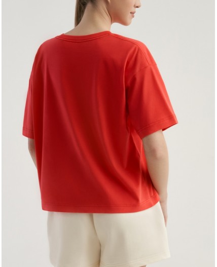 Футболка:жен. МОДЕЛЬ 29 Гибискус