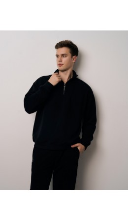 Толстовка:муж. МОДЕЛЬ 12 Черный