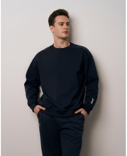 Свитшот:муж. МОДЕЛЬ 14 Темный ласиверт