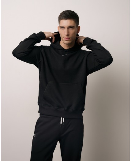 Худи:муж. МОДЕЛЬ 19 Черный