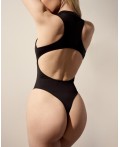 Купальник слитный:жен. МОДЕЛЬ 2 Черный