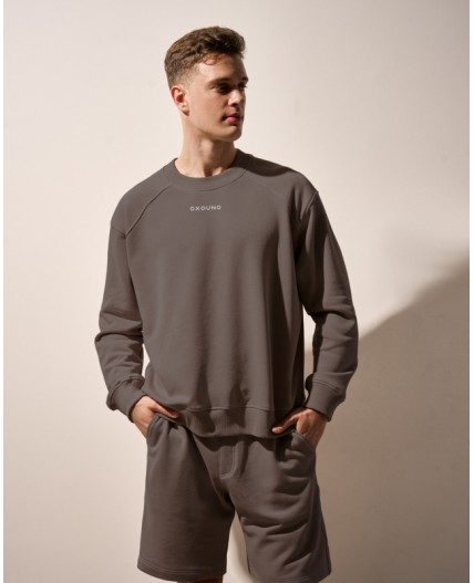 Свитшот:муж. МОДЕЛЬ 16 Мокко