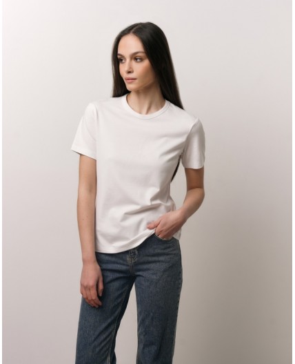 Футболка:жен. МОДЕЛЬ 69 Белая звезда