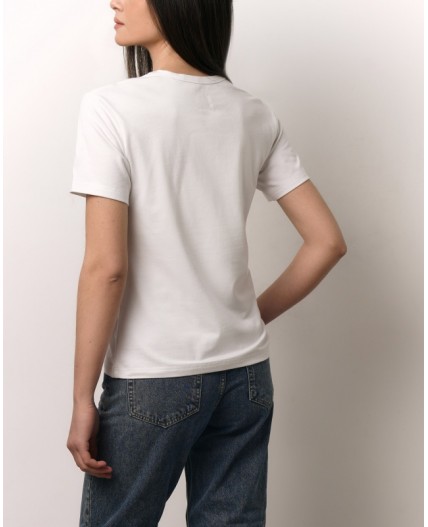 Футболка:жен. МОДЕЛЬ 69 Белая звезда