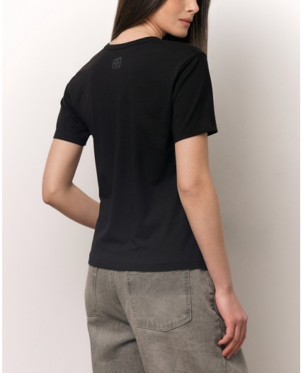Футболка:жен. МОДЕЛЬ 69 Черный