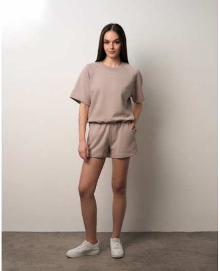 Футболка:жен. МОДЕЛЬ 68 Капучино