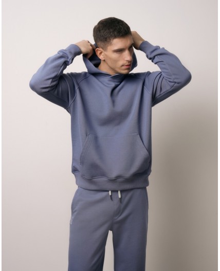 Худи:муж. МОДЕЛЬ 19 Синяя тень