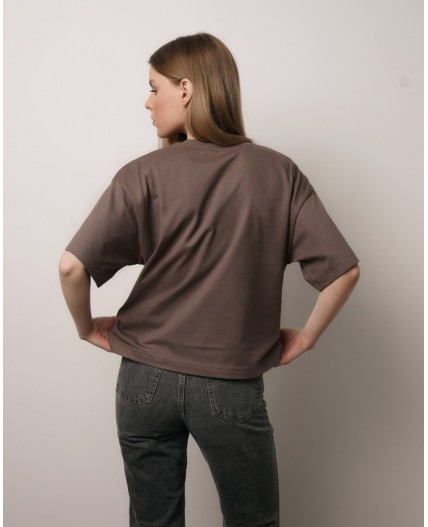 Футболка:жен. МОДЕЛЬ 60 Мокко