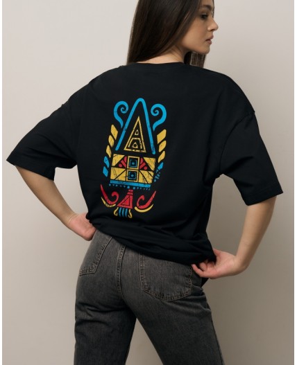 Футболка:ув. МОДЕЛЬ 3 Черный