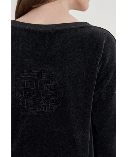 Комплект джемп./брюк.:жен. МОДЕЛЬ 21 Антрацит