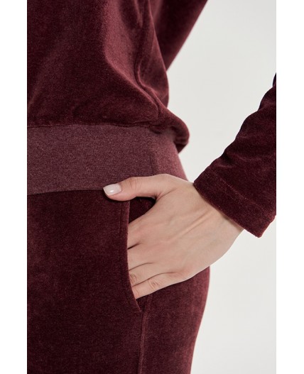 Комплект джемп./брюк.:жен. МОДЕЛЬ 22 Бордо