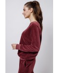 Комплект джемп./брюк.:жен. МОДЕЛЬ 20 Бордо