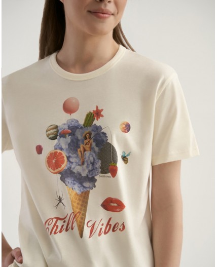 Футболка:жен. МОДЕЛЬ 25 Кокос