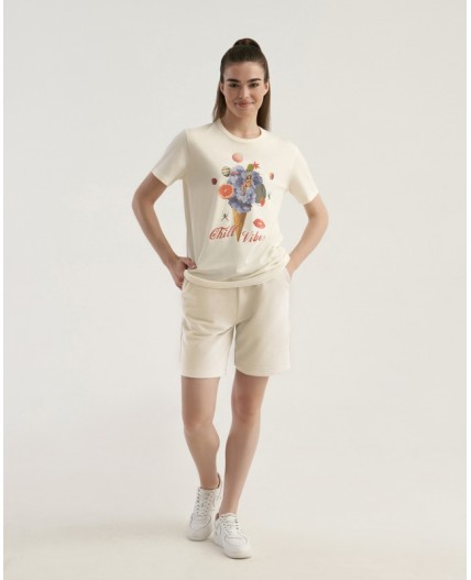 Футболка:жен. МОДЕЛЬ 25 Кокос