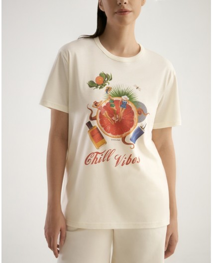 Футболка:жен. МОДЕЛЬ 25 Кокос